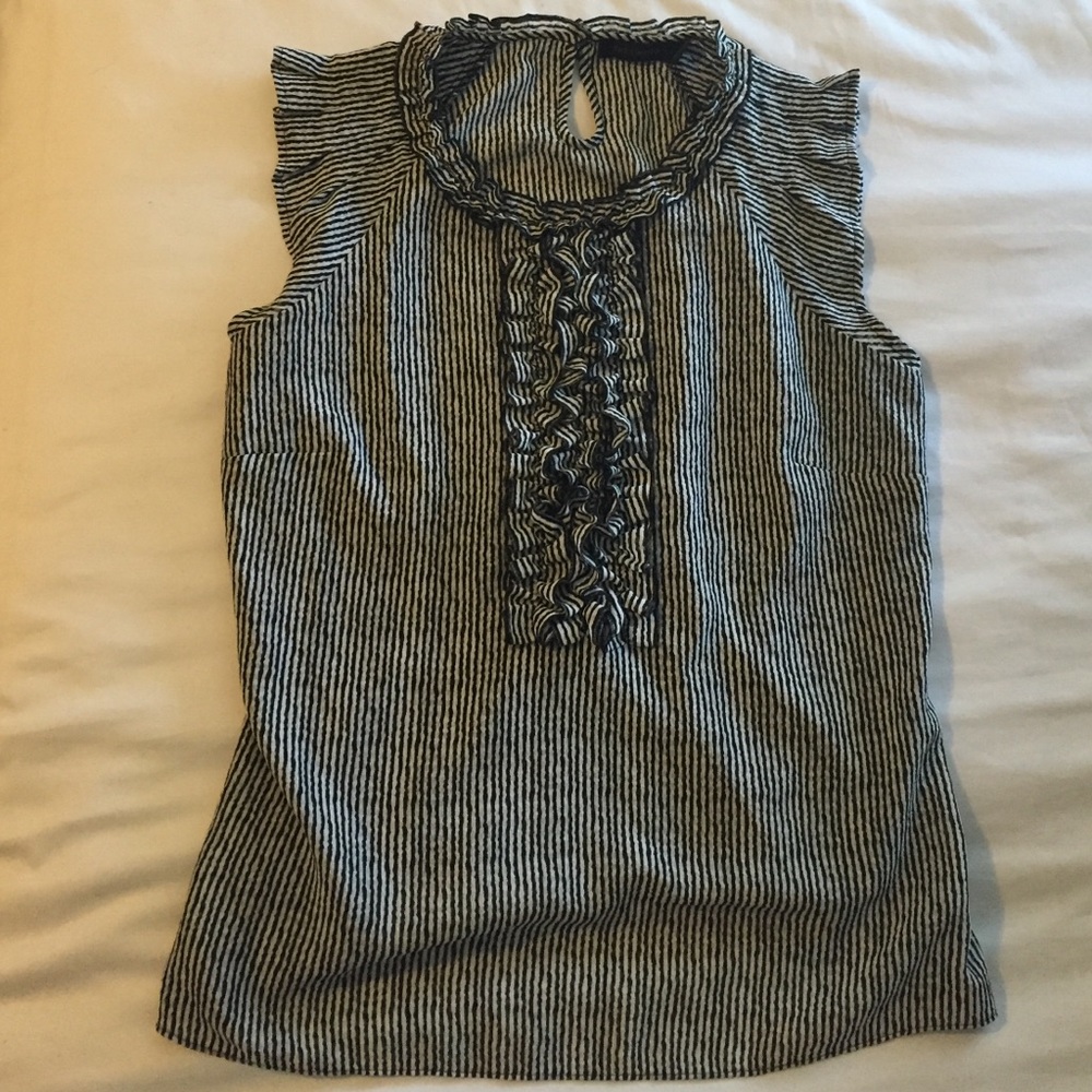 The Limited ruffled blouse